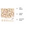 800 Pieces Wooden Beads for Crafts 7 Sizes Unfinished Natural Wood Beads Wooden Beads Bulk 6mm, 8mm, 10mm, 12mm, 14mm, 16mm, 20mm Beads for Garland Macrame Jewelry Making DIY Farmhouse Decor